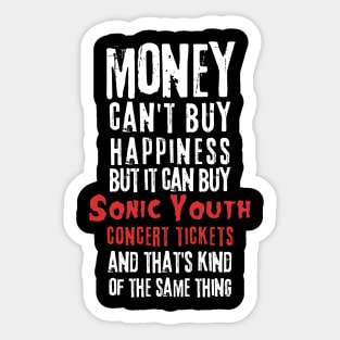 sonic youth Sticker